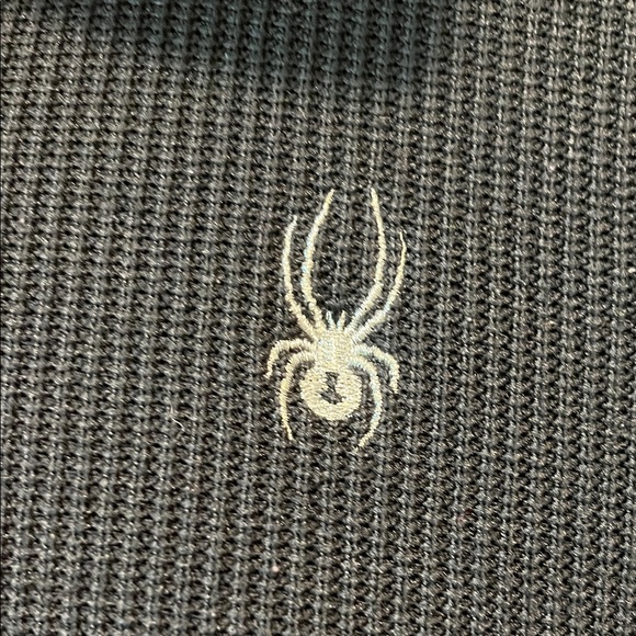 Spyder Black Jacket with Neon Pink Zipper - Picture 4 of 10